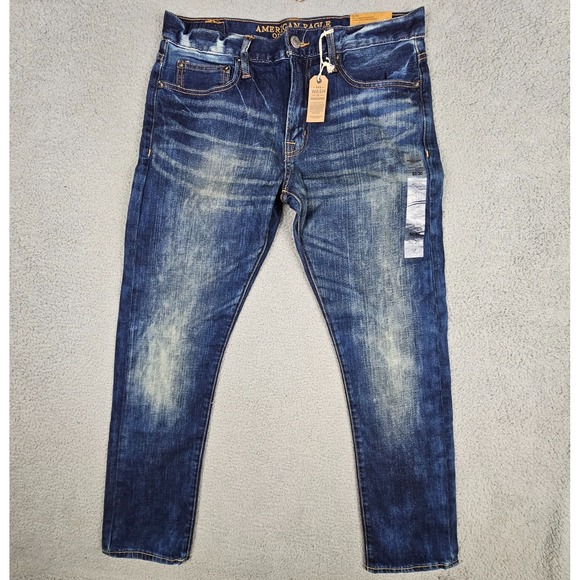 American Eagle Outfitters Other - American Eagle Slim Jeans Men's 32x30 Dark Wash Stretch Denim Casual Pants